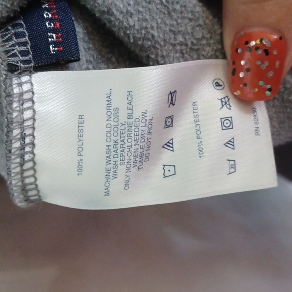Land's End zipper vest with pockets, gray, size S - Picture 7 of 7